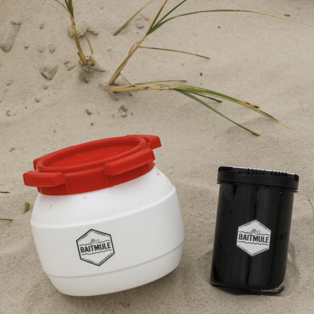 Baitmule waterproof container for fishing