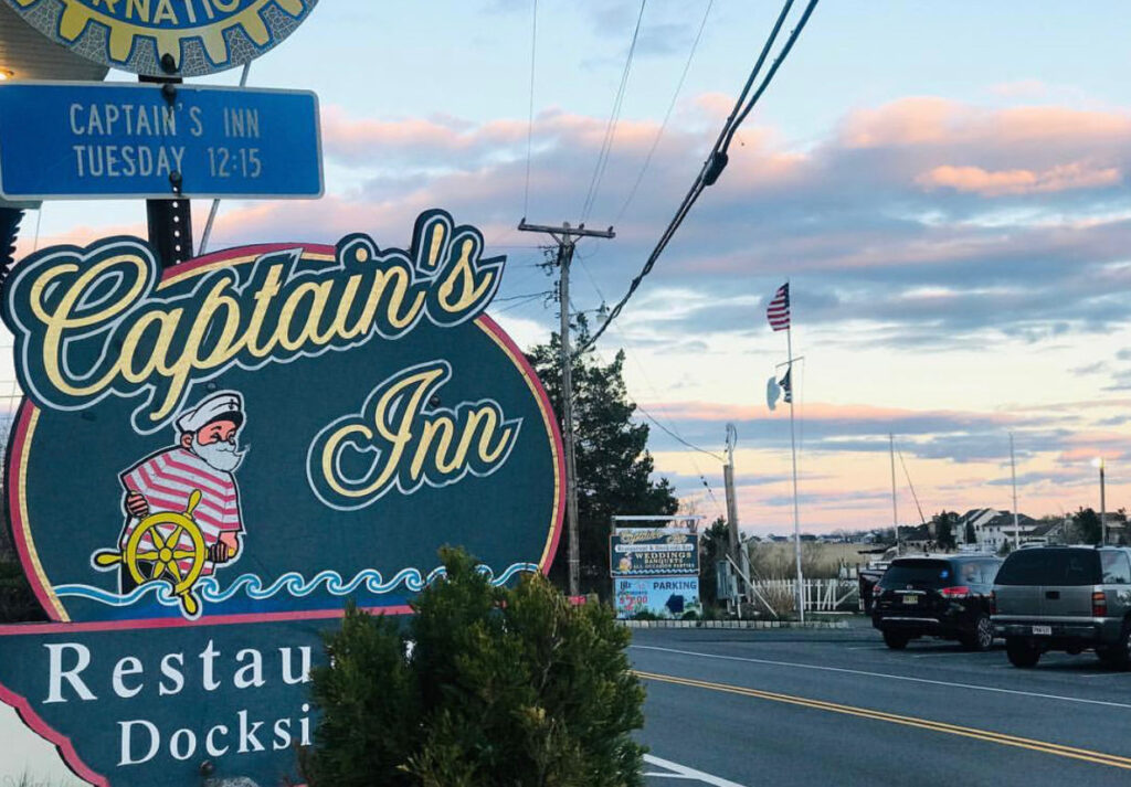 Captain's Inn dockside restaurant LBI