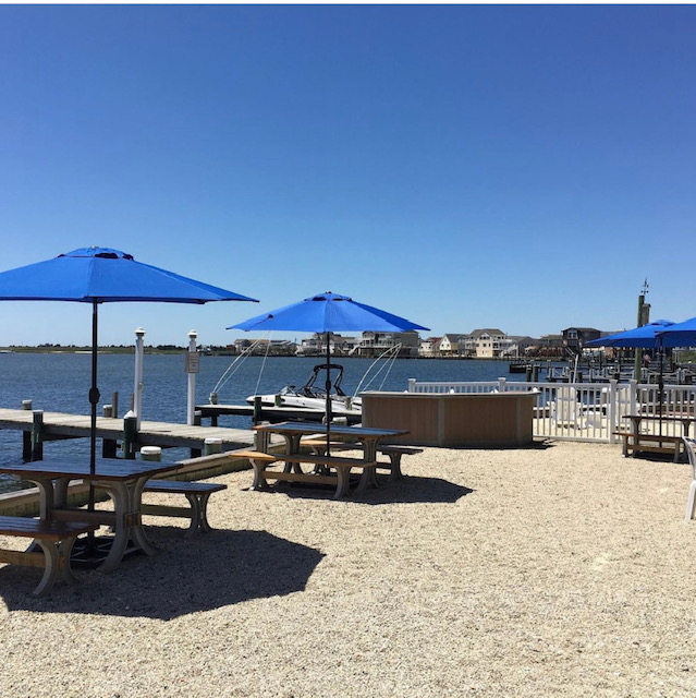 Sunset Seafood in Tuckerton dock and dine